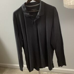 Charles Tyrwhitt Black Polo Shirt